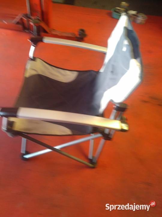 Krzesło wędkarskie składane duże mocne 160 Rybnik
