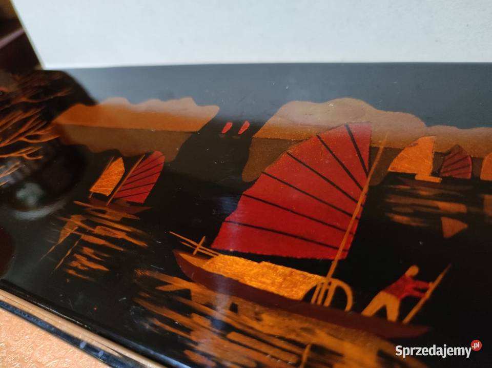 pojemnik pudełko szkatułka inkrustowana puzderko świętokrzyskie Kielce