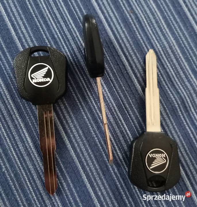 Klucz HONDA 3 kolory key kluczyk Motocykl CBF Poznań