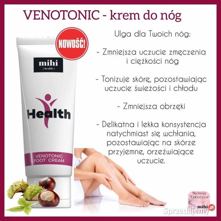 Venotonic żel chłodzący na zmęczone nogi żylaki sprzedam