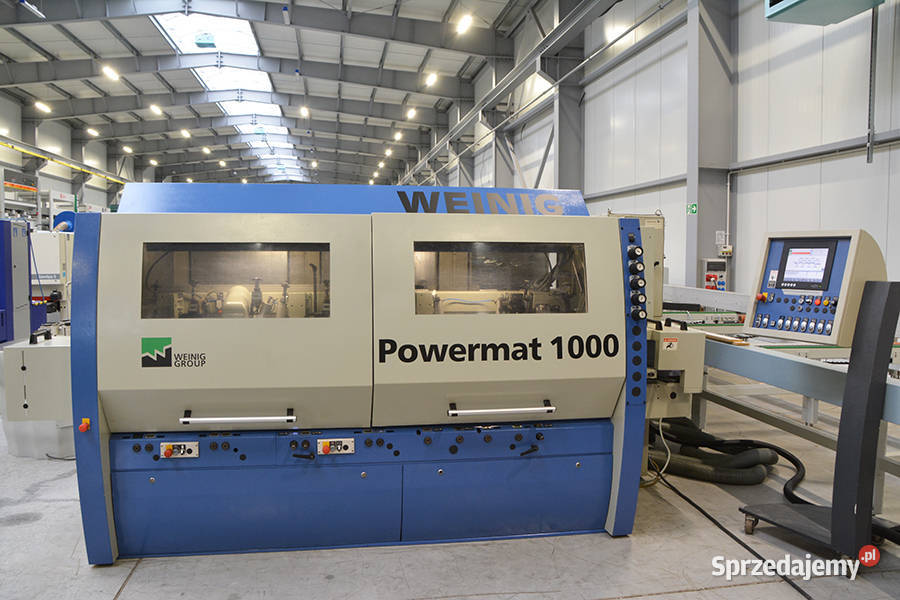 6676 WEINIG POWERMAT 1000 7 głowic POWERLOCK Kalwaria Zebrzydowska