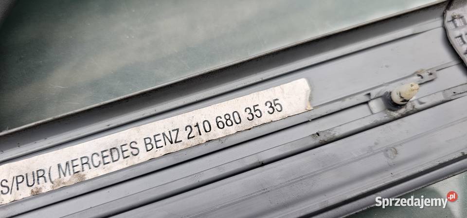 Listwa progowa prawy tył mercedes w210 sedan sprzedam