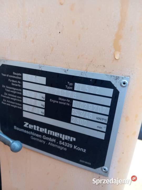 Ładowarka Volvo Zettelmeyer ZL 502 Kuzie