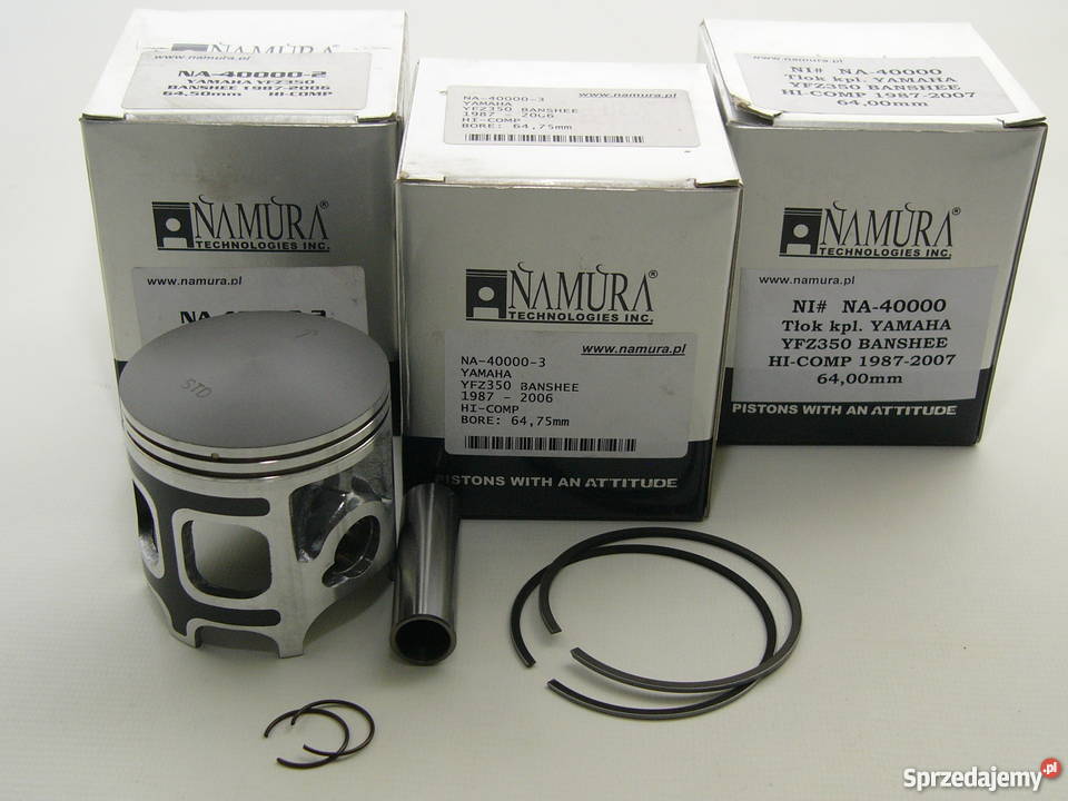 TŁOK komplet tłokowy NAMURA 6475 mm HiCompr Zabrze