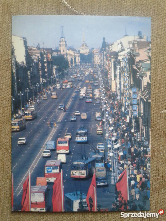 NEWSKI PROSPEKT GŁÓWNA ULICA PETERSBURGA Piszczac sprzedam
