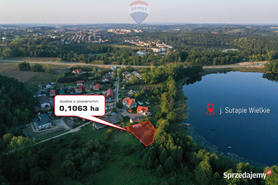 Działka z warunkami zabudowy z linią brzegową Nikutowo sprzedam