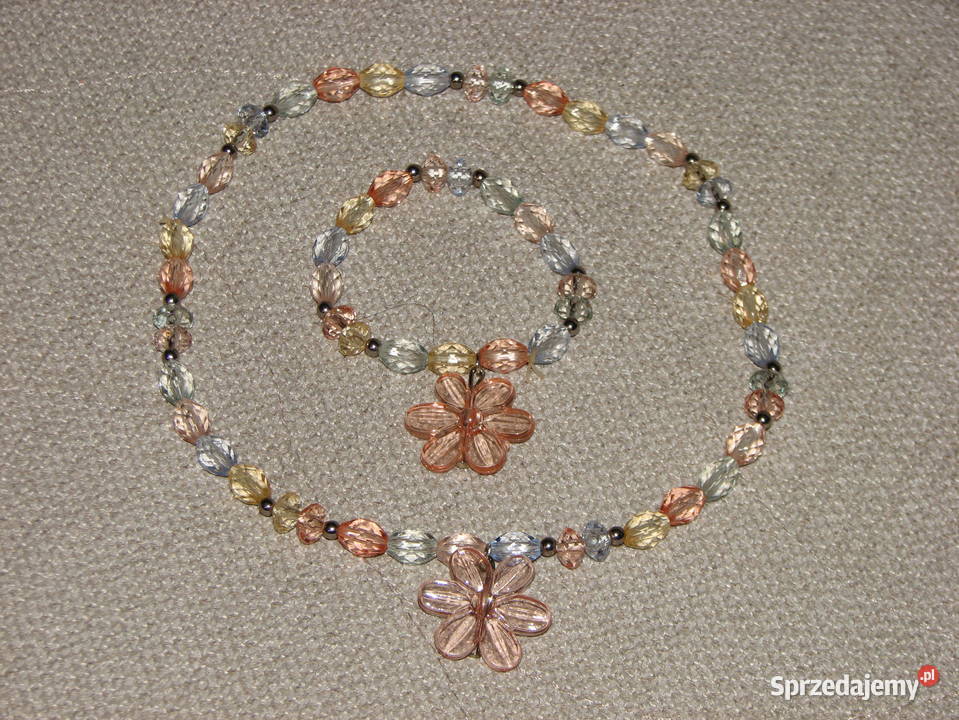 Biżuteria małej damy naszyjnik bransoletka Dla Dziecka dolnośląskie Wrocław