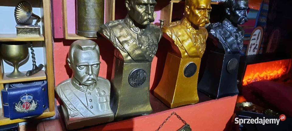 FIGURKA Popiersie Józef Piłsudski 3 Warszawa sprzedam