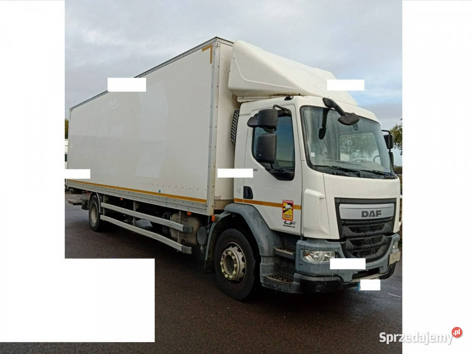 DAF LF 290 Euro 6 kontener 21p 459000 winda wspomaganie kierownicy Samochody ciężarowe mazowieckie Góra Kalwaria