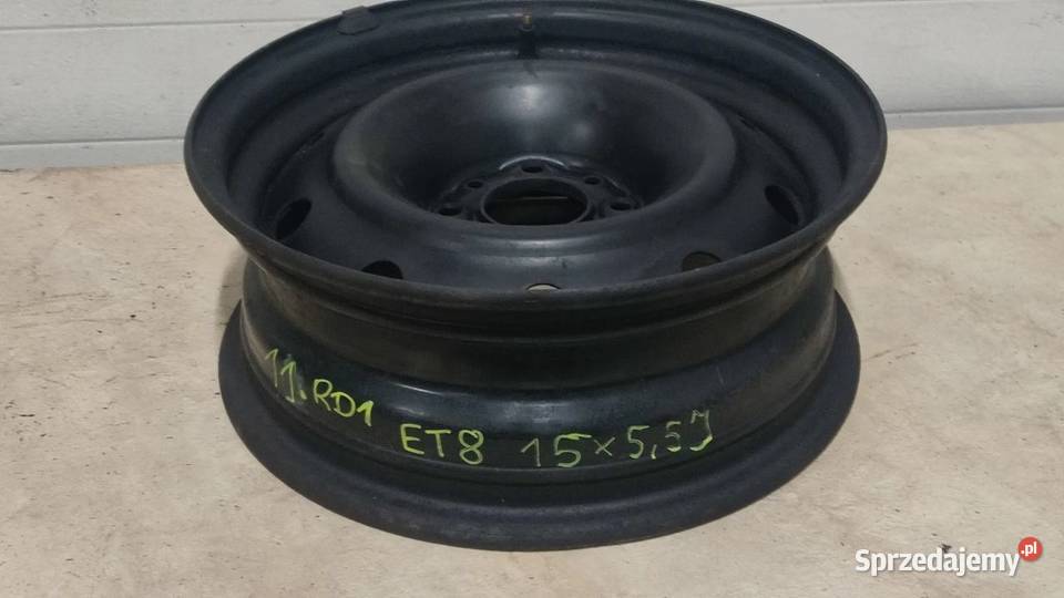 11RD1FELGA STALOWA 4X108 55JX15H2 ET8 PEUGEOT Włoszczowa