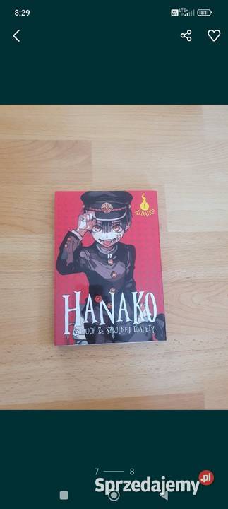 Seria mang Hanako duch ze szkolnej toalety tom mazowieckie Płock