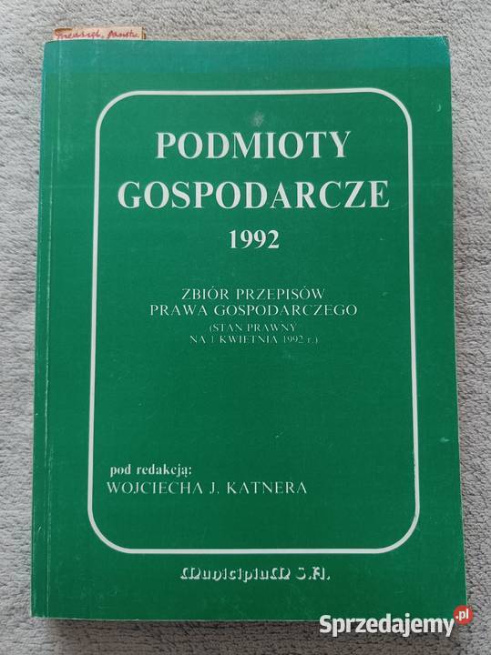 Podmioty Gospodarcze 1992 łódzkie