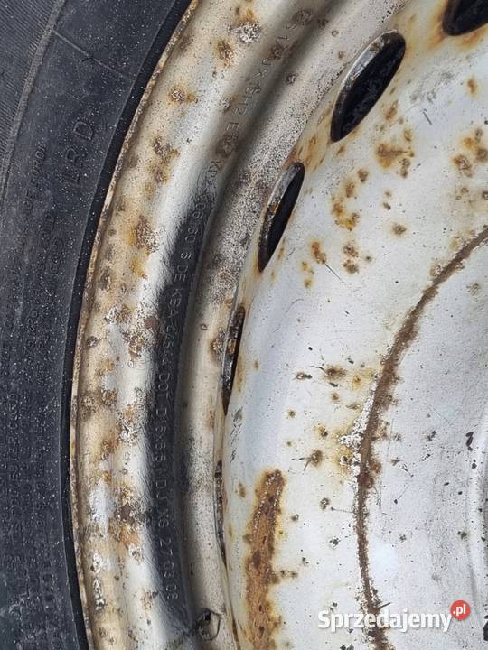 VW Transporter T5 T6 KOŁO ZAPASOWE Zapas felga Średnica 16"