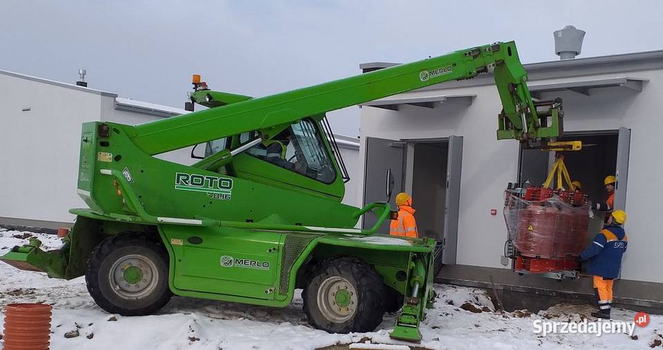 Ładowarka teleskopowa MERLO wynajem serwis nieuszkodzony Borkowo