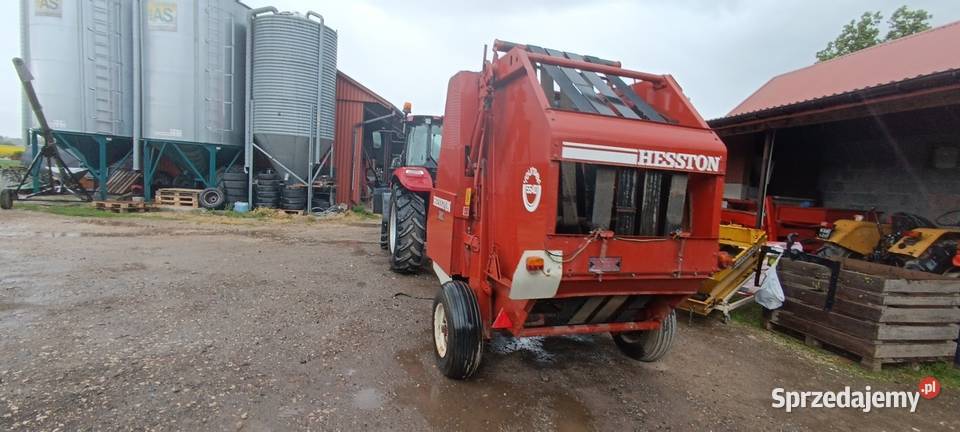 Prasa zwijająca hesston Zborówek Nowy