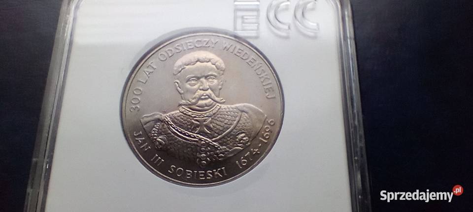 Stare monety 50 złotych 1983 Sobieski grading sprzedam