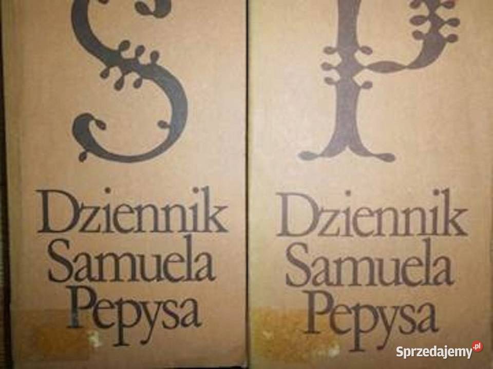 Dziennik Samuela Pepysa 2 tomy Bądkowo