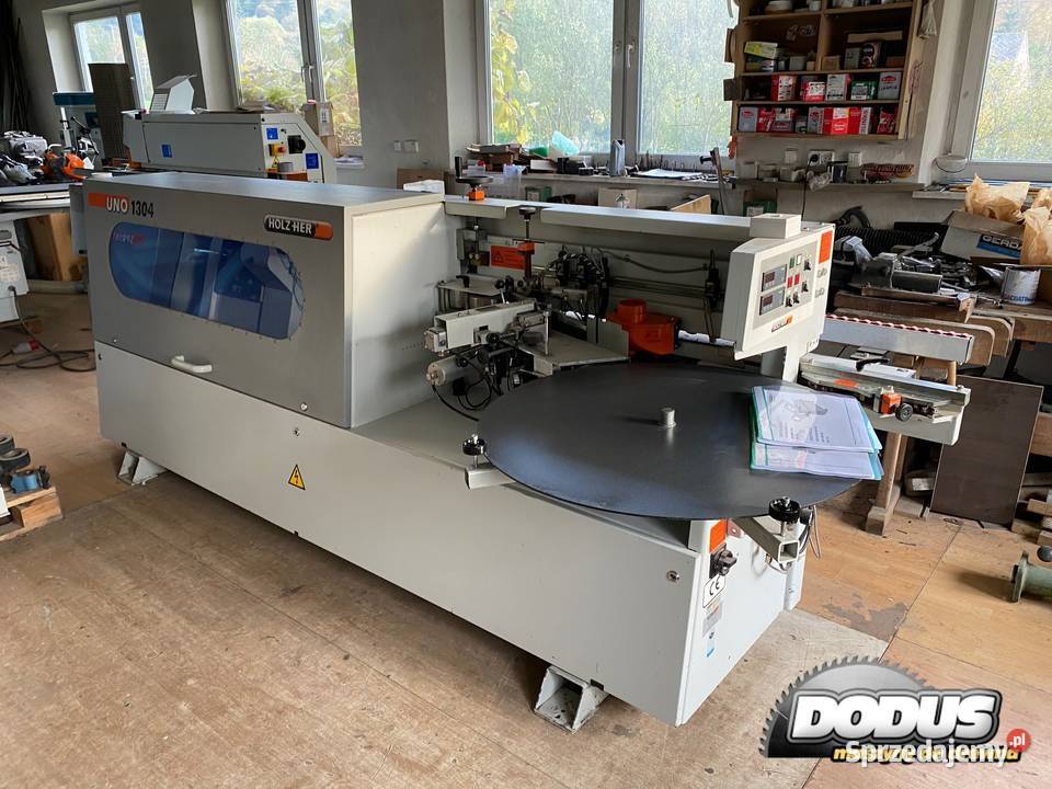 Okleiniarka HOLZHER UNO 1304 wrez wstępny Produkcja Biznes i Przemysł Kalwaria Zebrzydowska