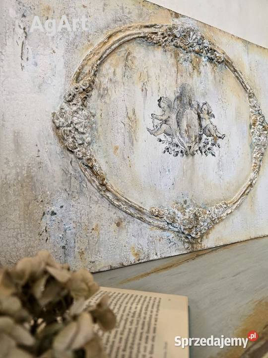 Panel dekoracyjny ścienny shabby chic vintage Ełk