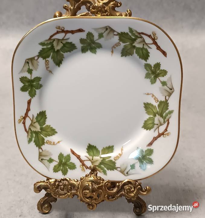 HACKEFORS Winorośl Trio Filiżanka Śniadaniówka Antyki, Sztuka, Kolekcje Stargard