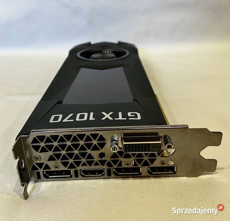 Karta graficzna ZOTAC GeForce GTX 1070 OEM 8GB ZOTAC
