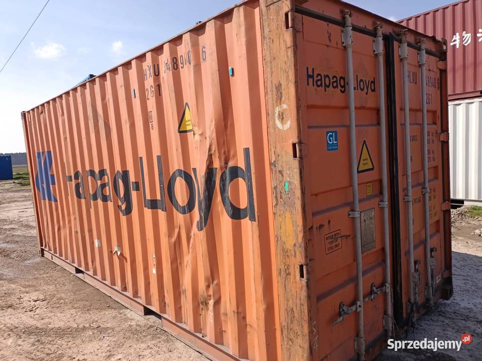 Kontener morski magazynowy 20DV 6 metrowy Reda