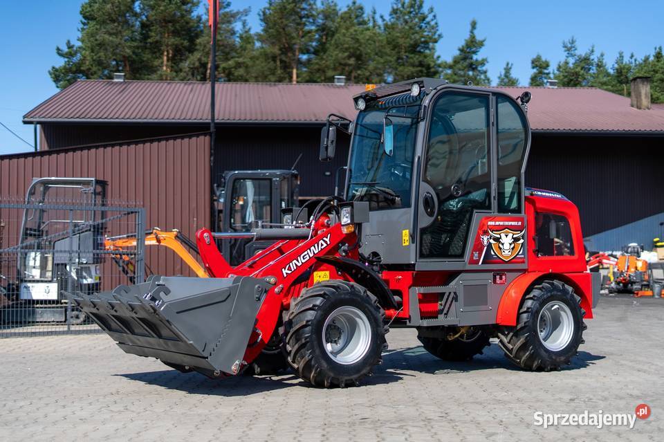 Ładowarka przegubowa KINGWAY 4x4 udźwig 1500 podlaskie Białystok