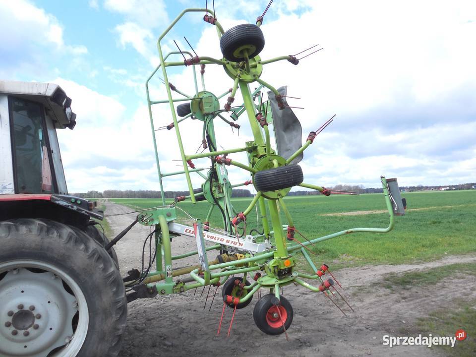 Przetrząsarka Przewracarka CLAAS Volto 670 H Zgrabiarki i przetrząsacze