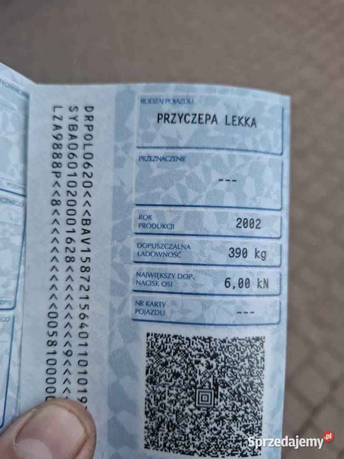 Sprzedam przyczepke Rydwan Zamość