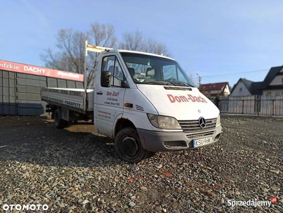 MERCEDES BENZ SPRINTER 413 2000 BLIŹNIAK 45m sprowadzony małopolskie Zawoja