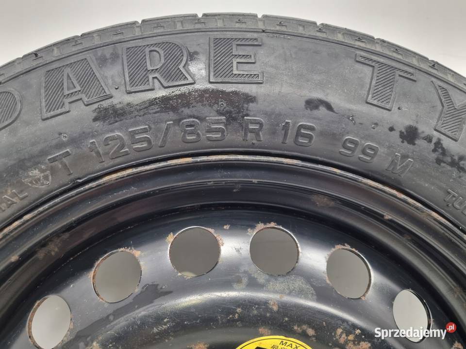 KOŁO DOJAZDOWE Volvo S40 II V50 C30 12585 R16 Chełm sprzedam