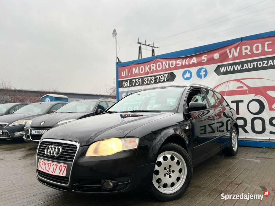 Audi A4 20 TDI 2005 Klima Alufelgi Zadbany Wrocław sprzedam