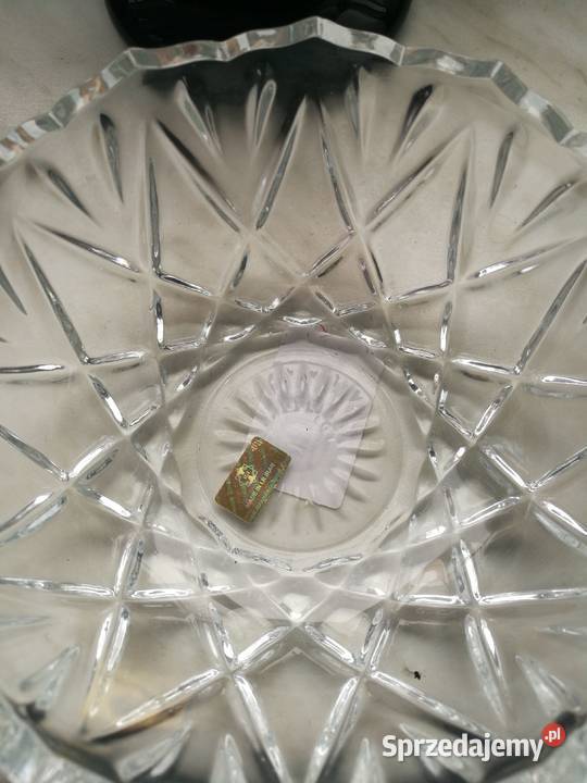 Kryształowe miseczki nowe komplet Choszczno