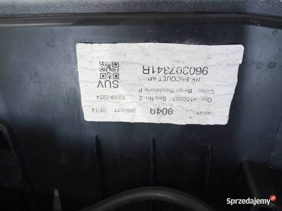 SPOILER LOTKA ŚWIATŁO STOP Dacia Duster III 2024 Spoilery