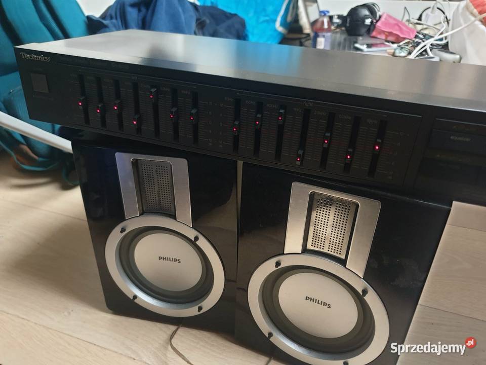 Technics sh8038 korektor graficzny duża wieża Leżajsk sprzedam