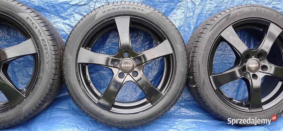Felgi Koła Aluminiowe DEZENT 22545R17 7mm 5x112 Legnica