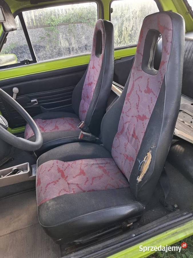 Fotele lotnicze przód przednie siedzenia Fiat osobowe sprzedam