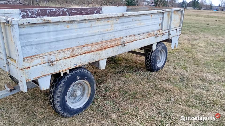 Przyczepa sztywna dwuosiowa Udrzynek