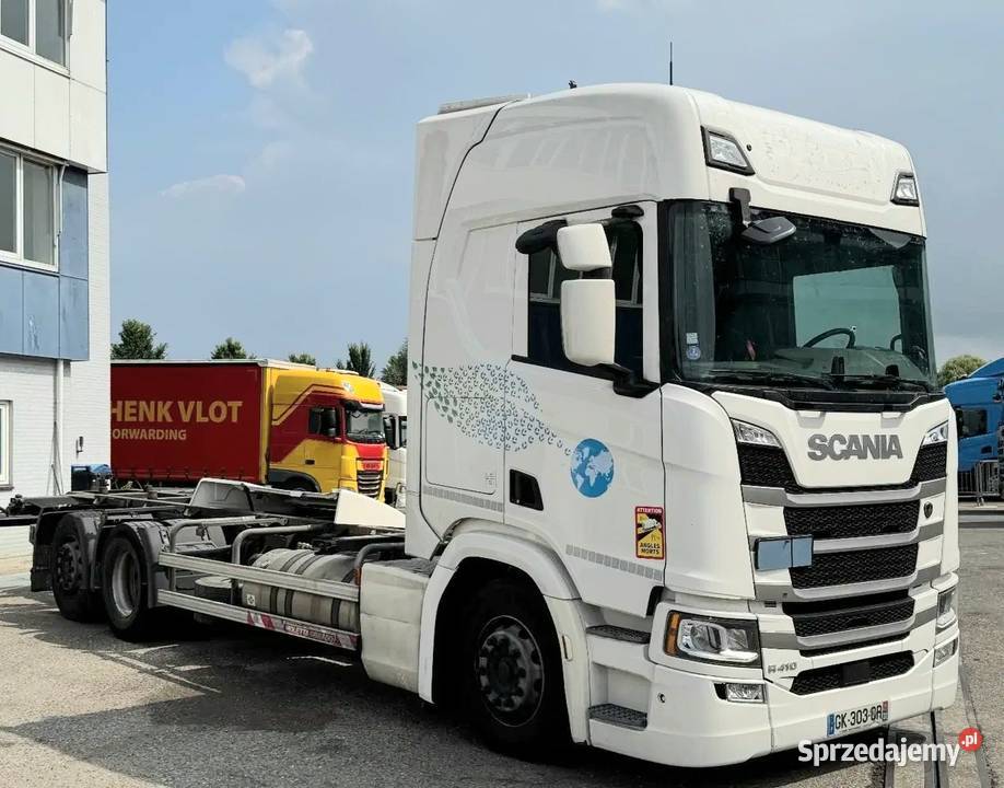 Bdf 6x2 Scania EUR 6 pod kontener do kontenerow Rok produkcji 2020 mazowieckie Warszawa