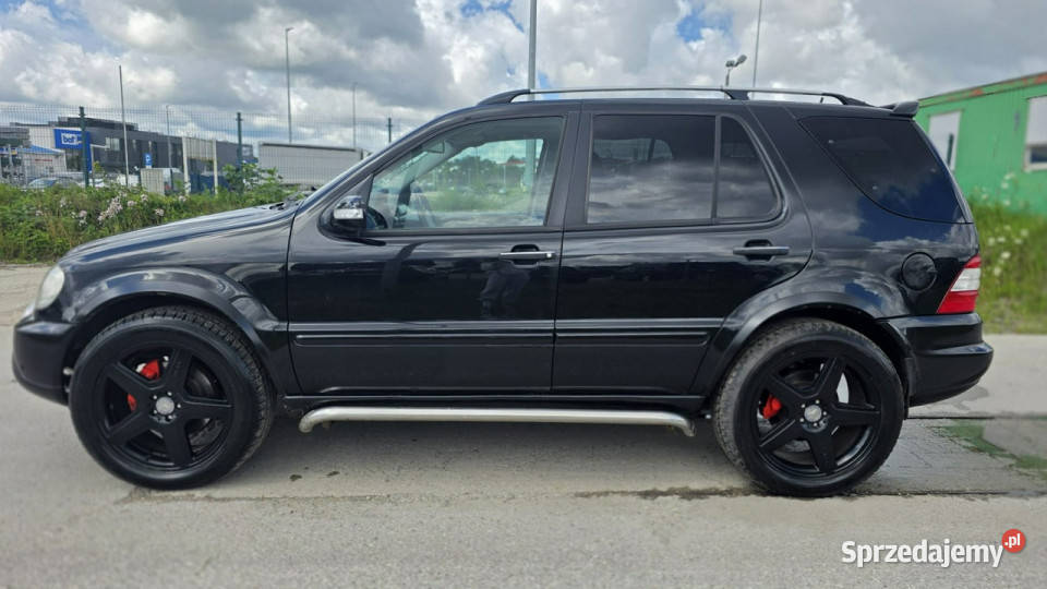 Mercedes ML 270 Duża Navi 4x4 automat xsenon czujnik parkowania Mercedes-Benz Lębork