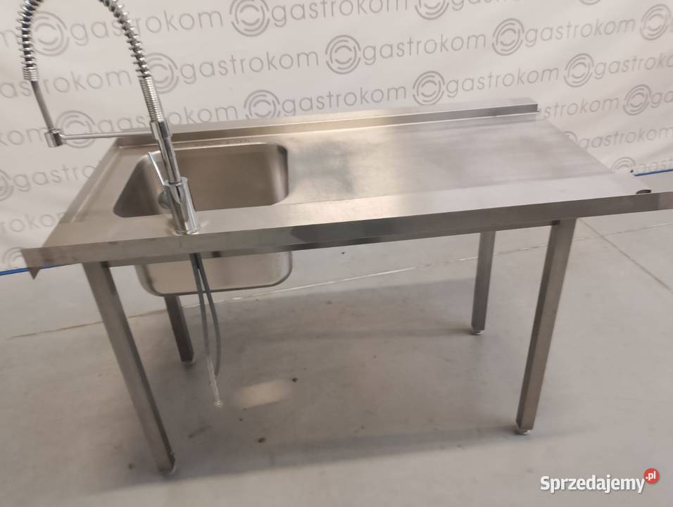 Stół załadowczy ze zlewem 115x70x85 Gastronomia