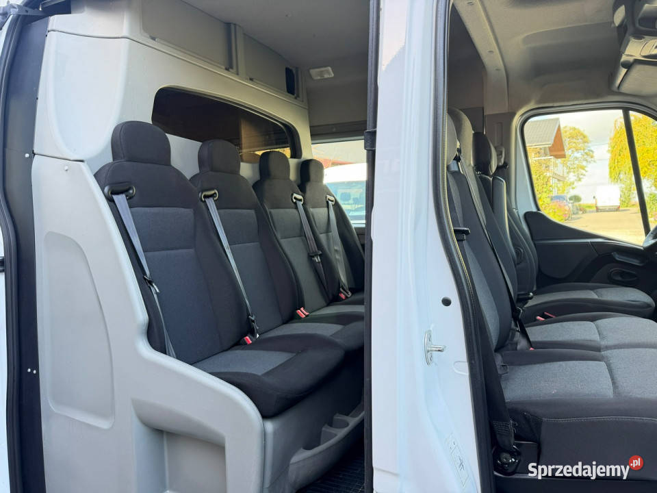 Renault Master L2H2 średniak 7 osobowy biały Warszawa