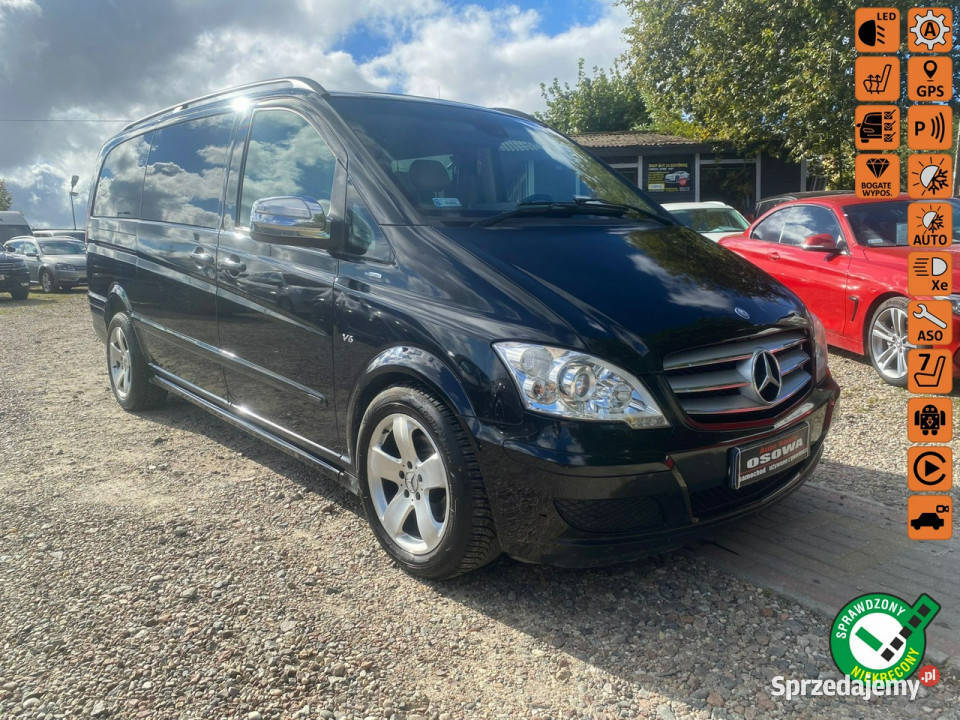 Mercedes Viano 30 V6 225 WERSJA BUISSNES SKORY pomorskie sprzedam