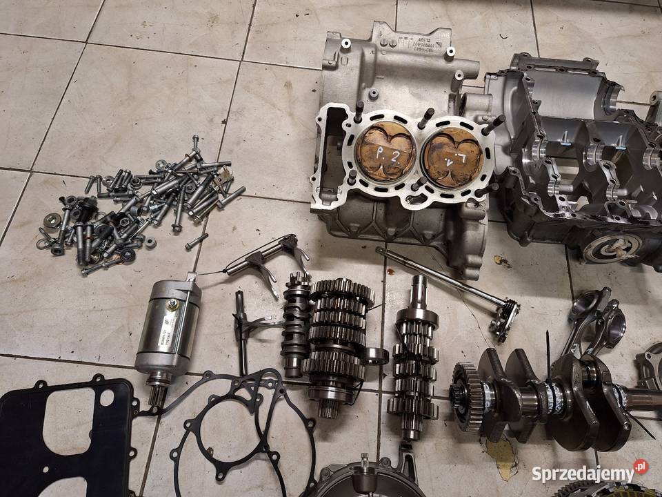 Aprilia Tuono 660 silnik części wał kapa dolnośląskie Jelenia Góra sprzedam