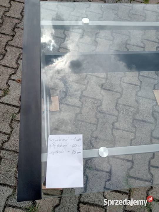 Biurko z blatem szklanym IKEA Transport Jaworzno