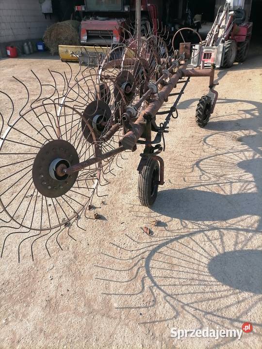Słoneczko wicher grabarka zgrabiarka przewrcarka Zgrabiarki i przetrząsacze Łomża