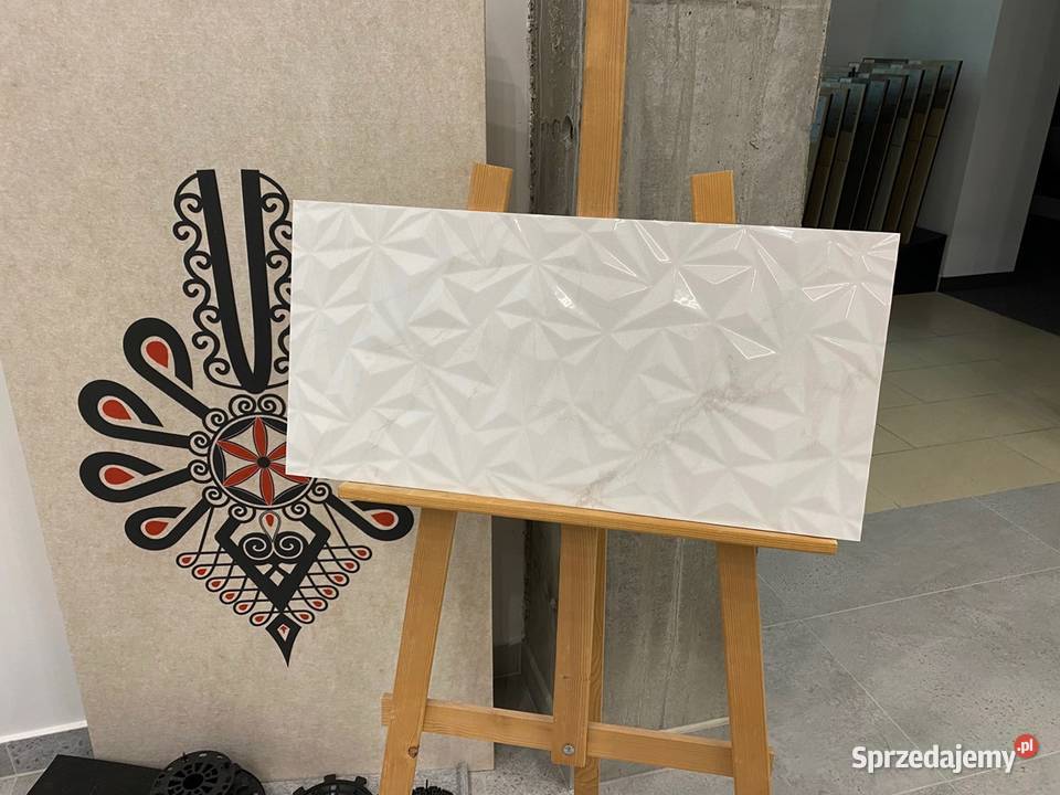 płytka ścienna biała 29x59 3 biały mramur Zakopane