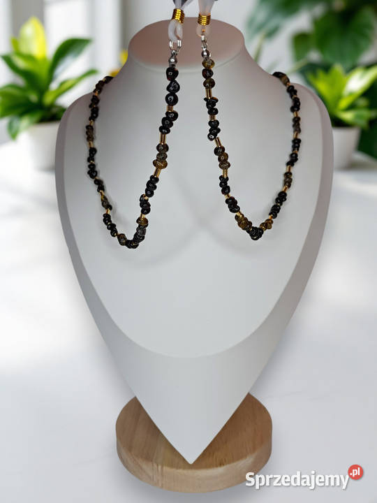 Sznurek do okularów z bursztynu BURSZTYN