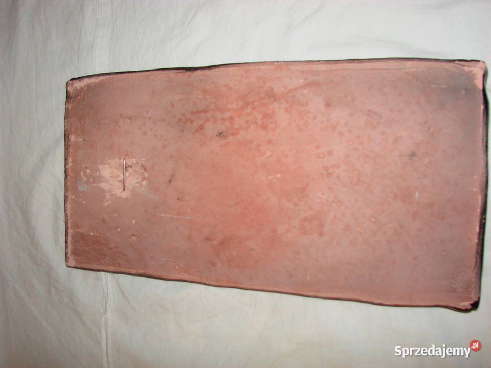 SOWY duża terakotowa płyta