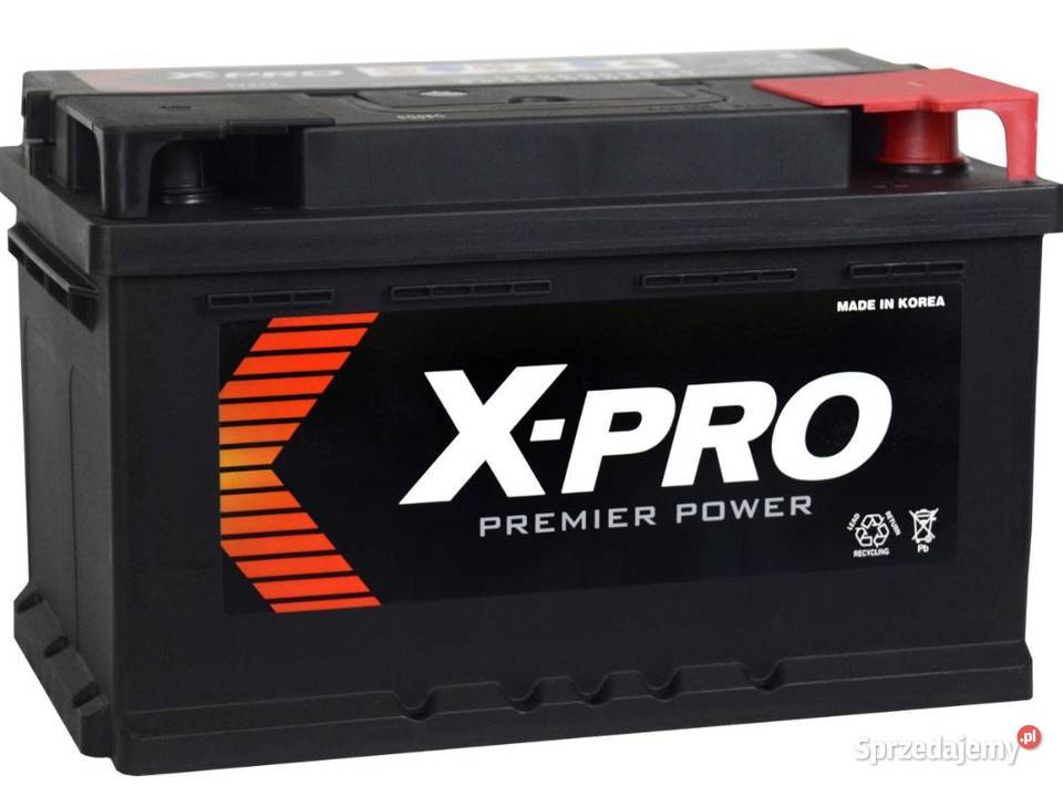 Akumulator XPRO 71Ah 640A DOWÓZ TRÓJMIASTO Gdańsk